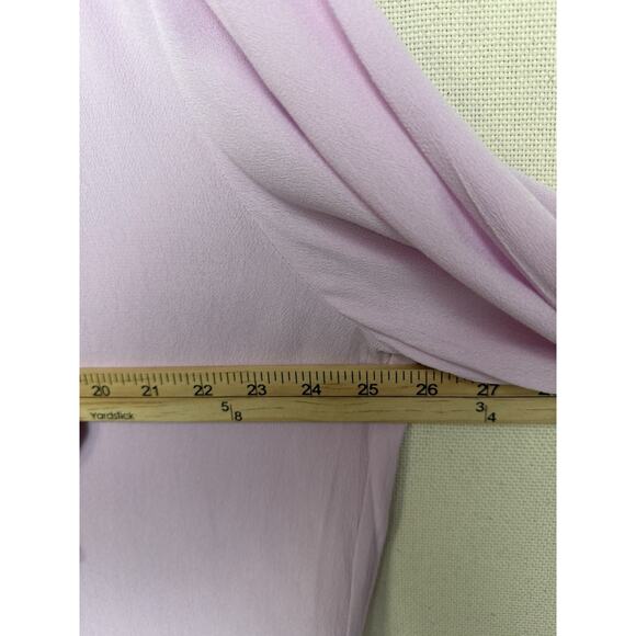 Banana Republic Women's Pink Tunic Sz XL Button Up Long Sleeve Dressy Career - Picture 9 of 11